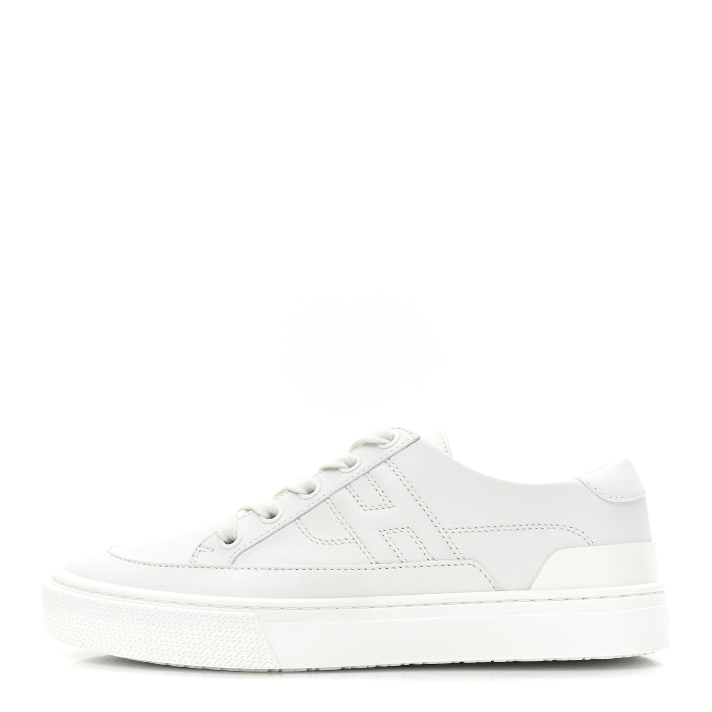 Calfskin Womens Deep Sneakers 35 White