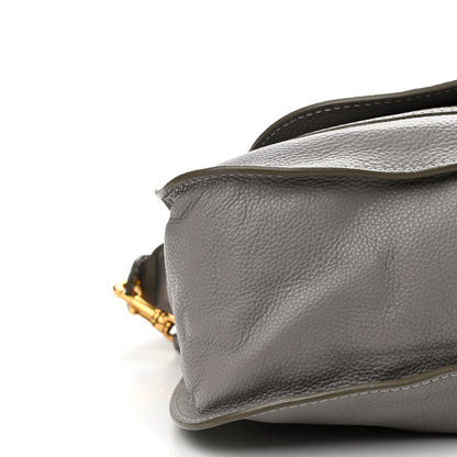 Chloe Calfskin Medium Marcie Satchel Cashmere Grey 8 of 9