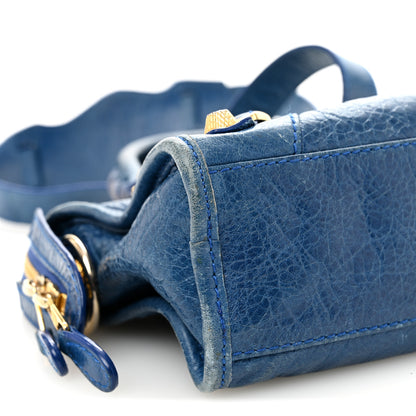 Balenciaga Agneau Giant 12 Gold Hardware Mini City Bleu Lazuli 11 of 13