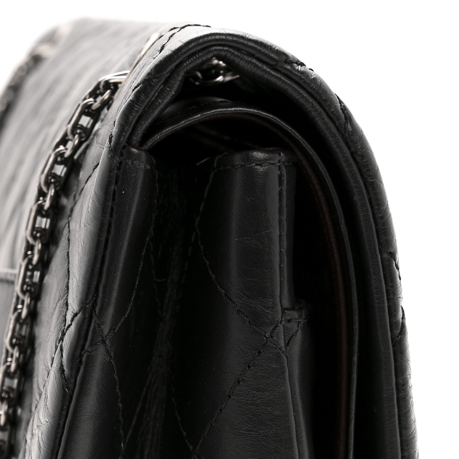 Chanel Aged Calfskin Quilted 2.55 Reissue 227 Flap Black 13 of 13