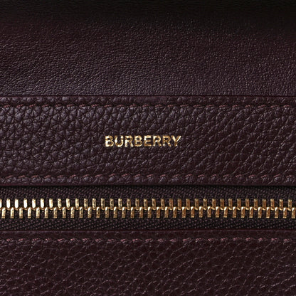 Burberry Grainy Calfskin Monogram Motif Folding Wallet Brown 6 of 9