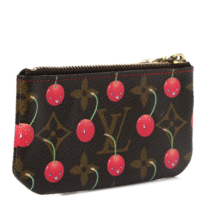 Louis Vuitton Monogram Cerises Key Pouch 3 of 8