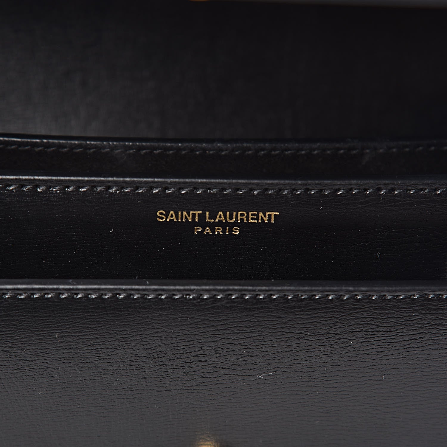 Saint Laurent Calfskin Medium Monogram Sunset Black 7 of 17