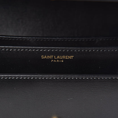 Saint Laurent Calfskin Medium Monogram Sunset Black 7 of 17