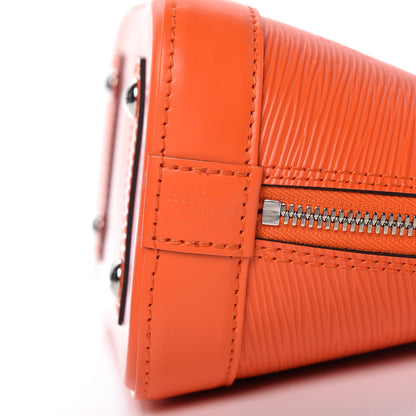 Louis Vuitton Epi Jacquard Alma BB Orange 8 of 8
