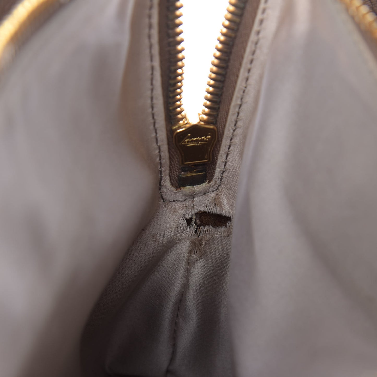 Goatskin Madras Top Handle Tote Cammeo