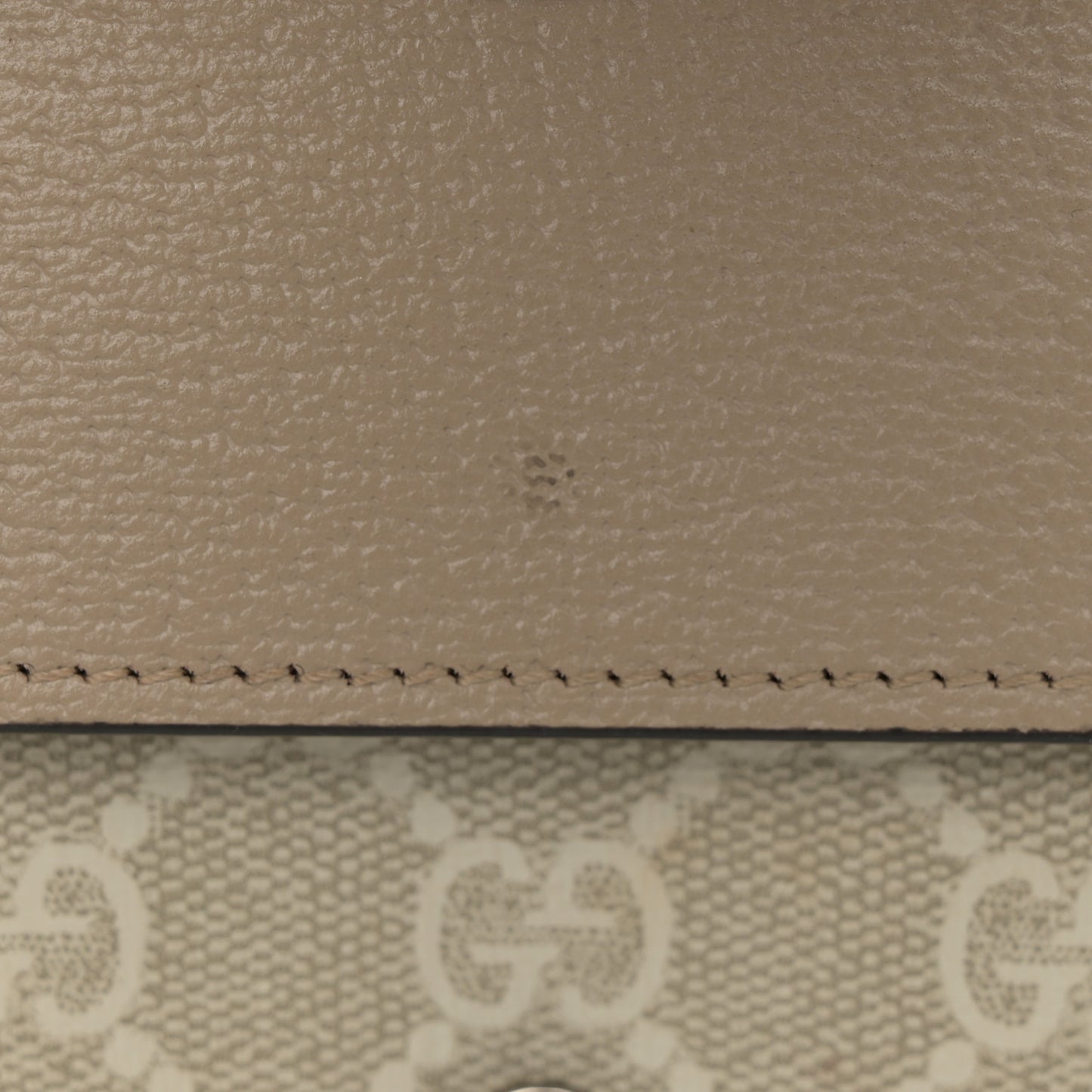 GG Supreme Monogram Mini Dionysus Top Handle Bag Beige Mystic White Oatmeal