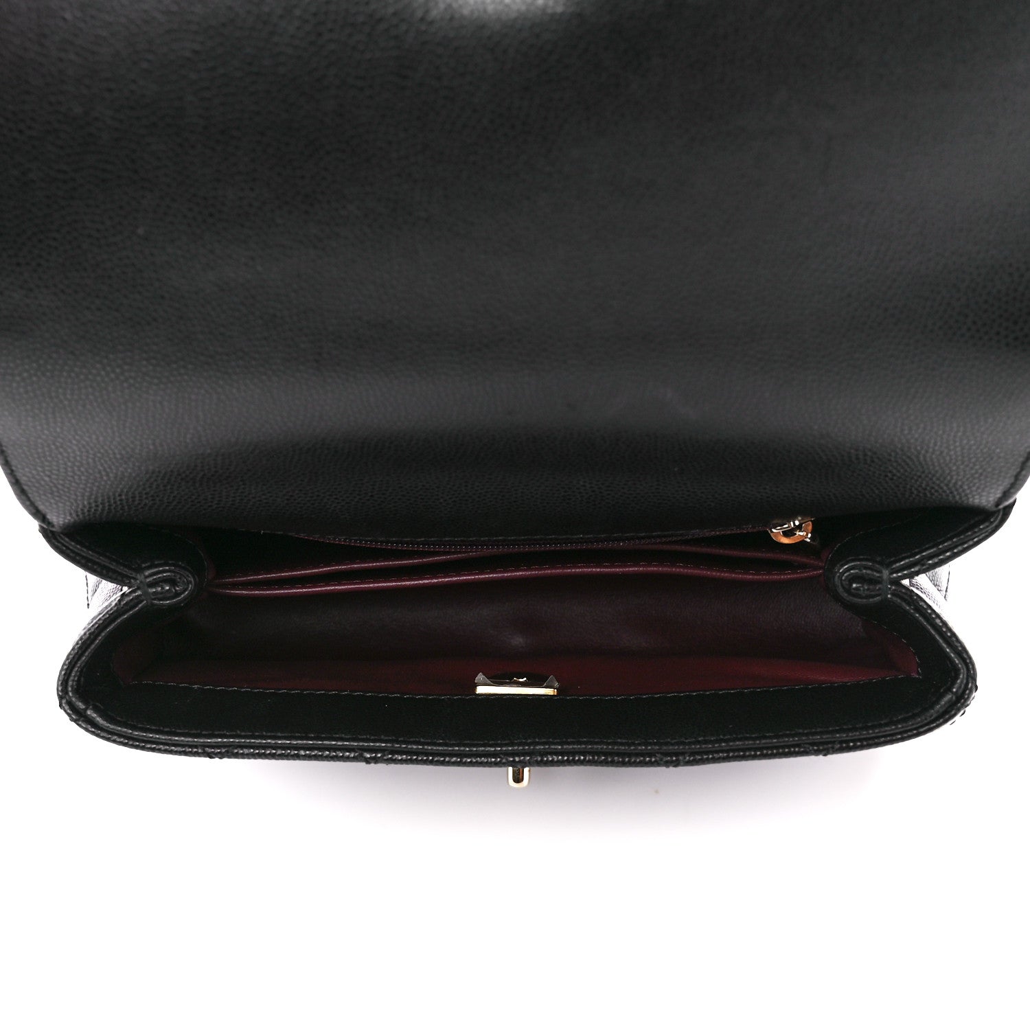 Chanel Caviar Quilted Mini Coco Handle Flap Black 5 of 12