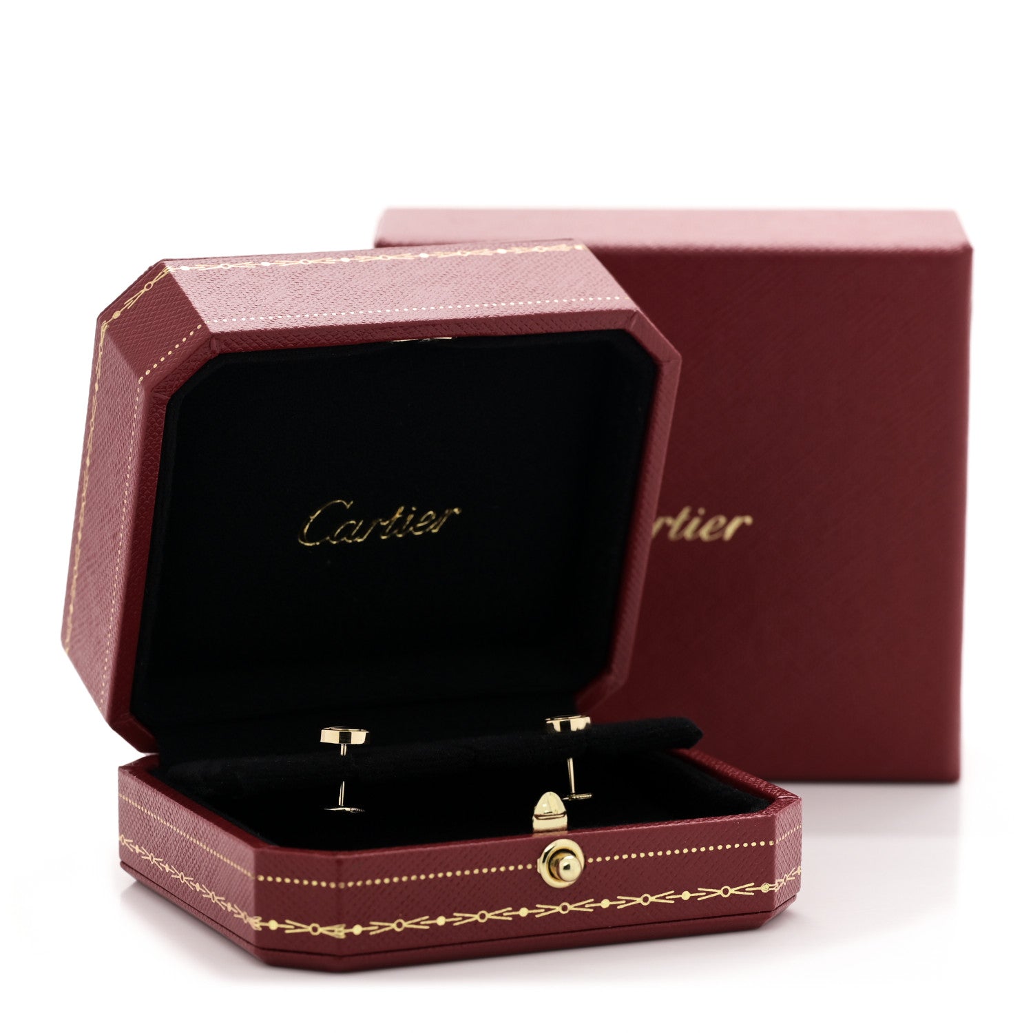 Cartier 18K Yellow Gold LOVE Earrings 5 of 5