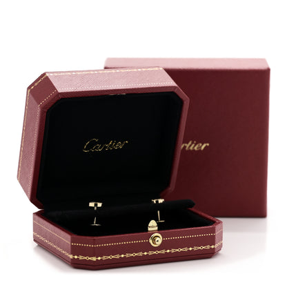 Cartier 18K Yellow Gold LOVE Earrings 5 of 5