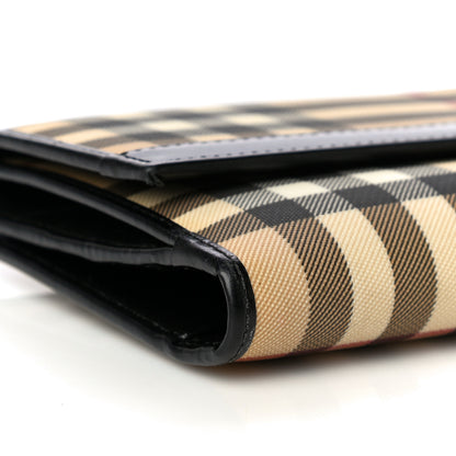 Burberry Nova Check Continental Wallet Black 10 of 22