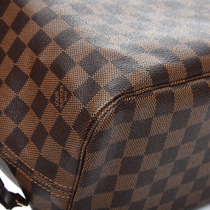 Louis Vuitton Damier Ebene Neo Neverfull MM Rose Ballerine 11 of 15