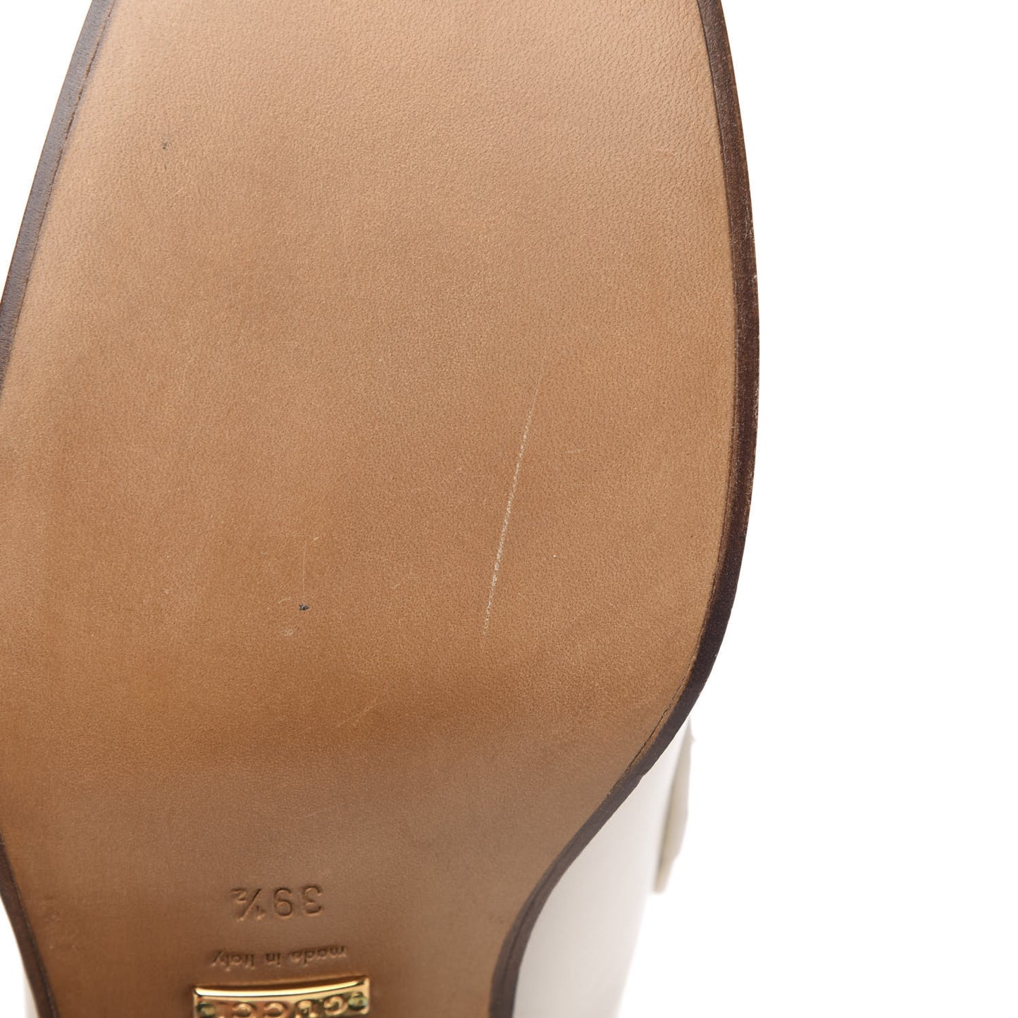 Malaga Kid Horsebit Loafer Pumps 39.5 White