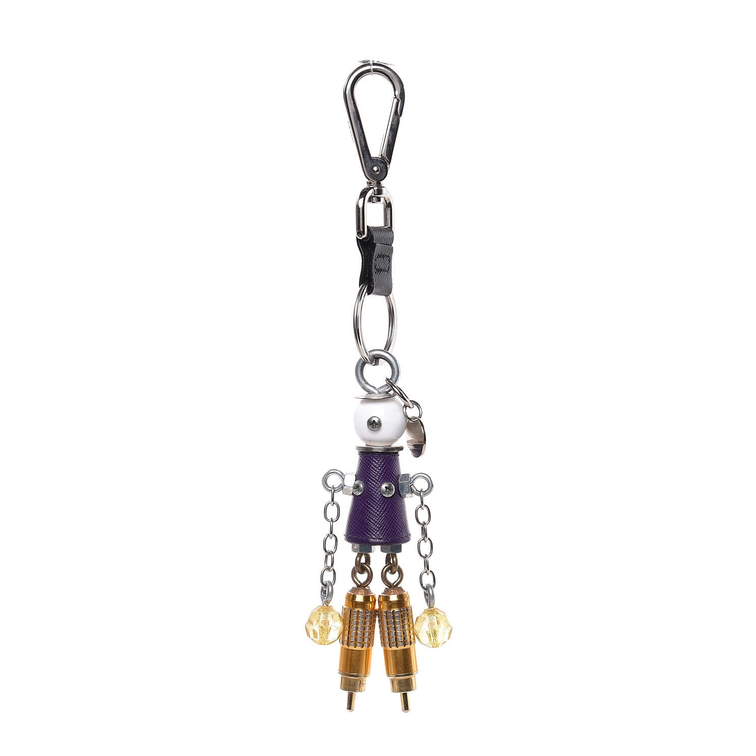 Prada Robot Trick Keychain Purple 1 of 4