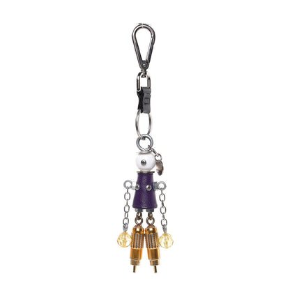 Prada Robot Trick Keychain Purple 1 of 4