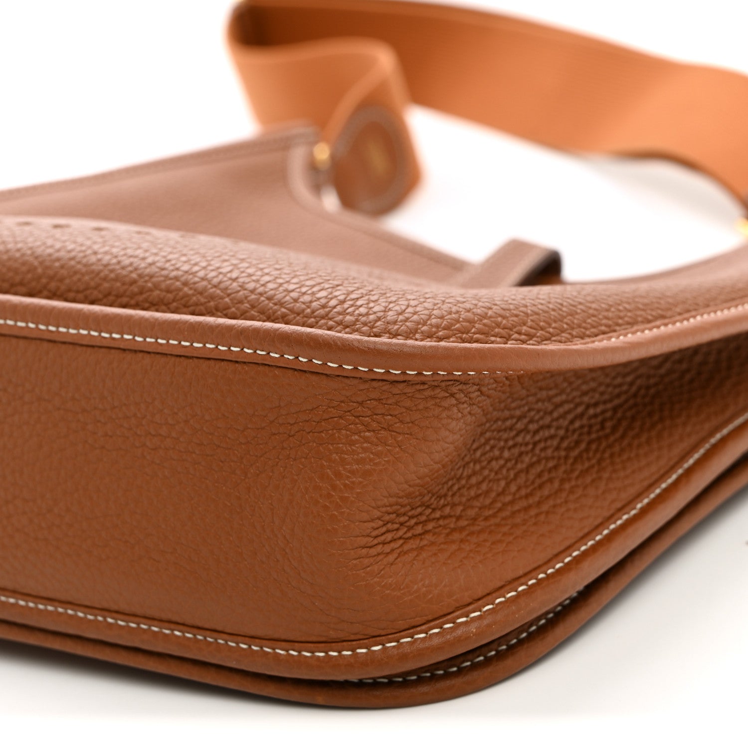 Hermes Taurillon Clemence Evelyne III PM Gold 10 of 10