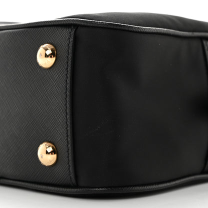 Prada Tessuto Nylon Saffiano Bauletto Black 8 of 8