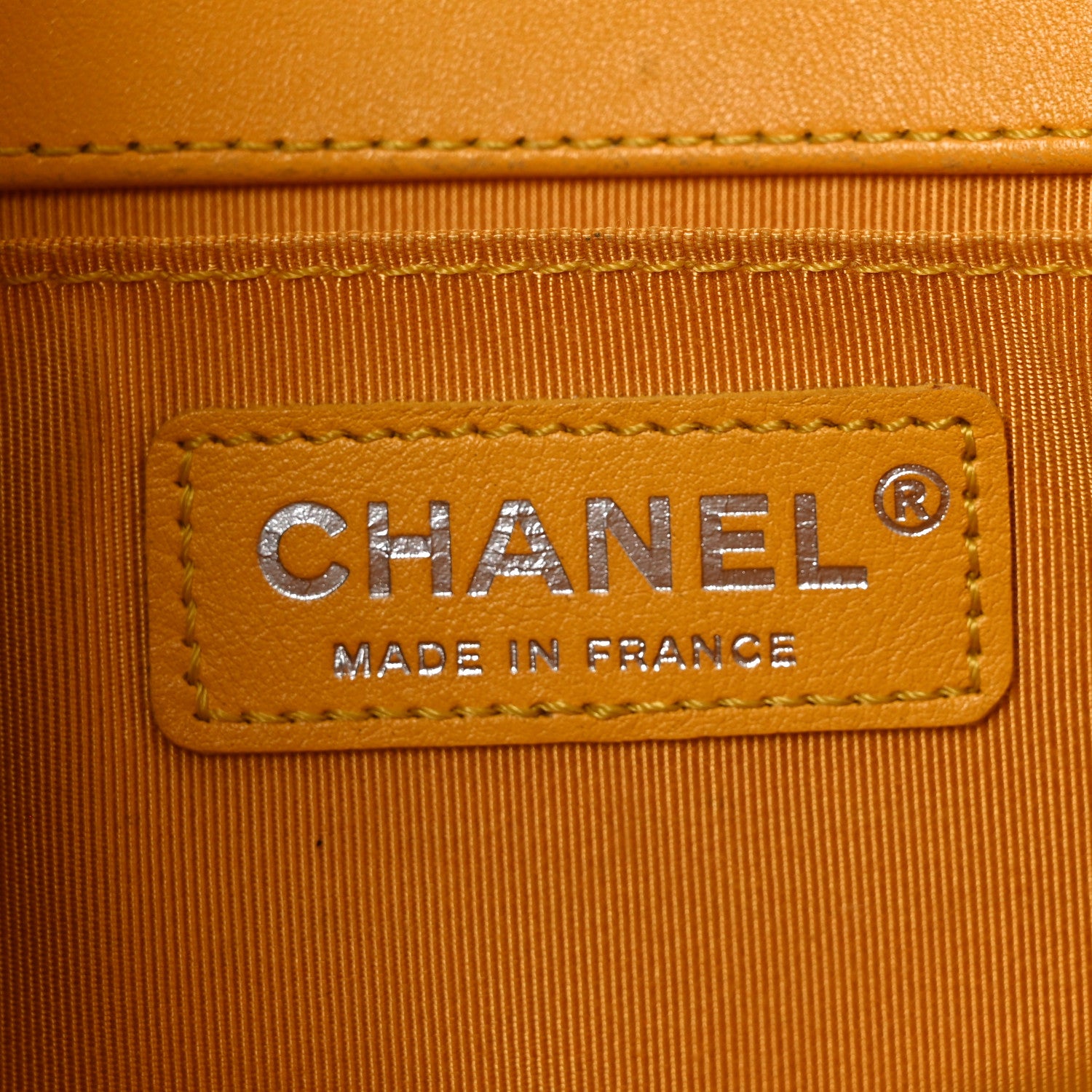 Chanel Lambskin Quilted Medium Boy Flap Yellow 6 of 11