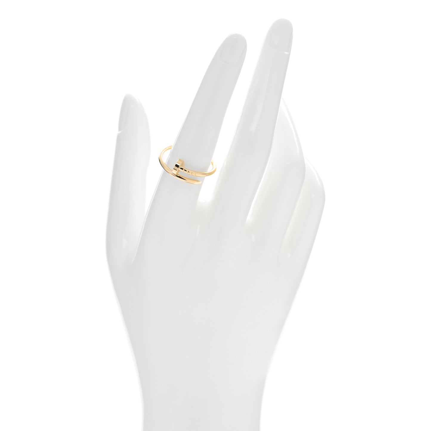 18K Yellow Gold Small Juste Un Clou Ring 57 8