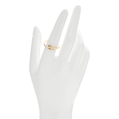 Cartier 18K Yellow Gold Small Juste Un Clou Ring 57 8 2 of 5
