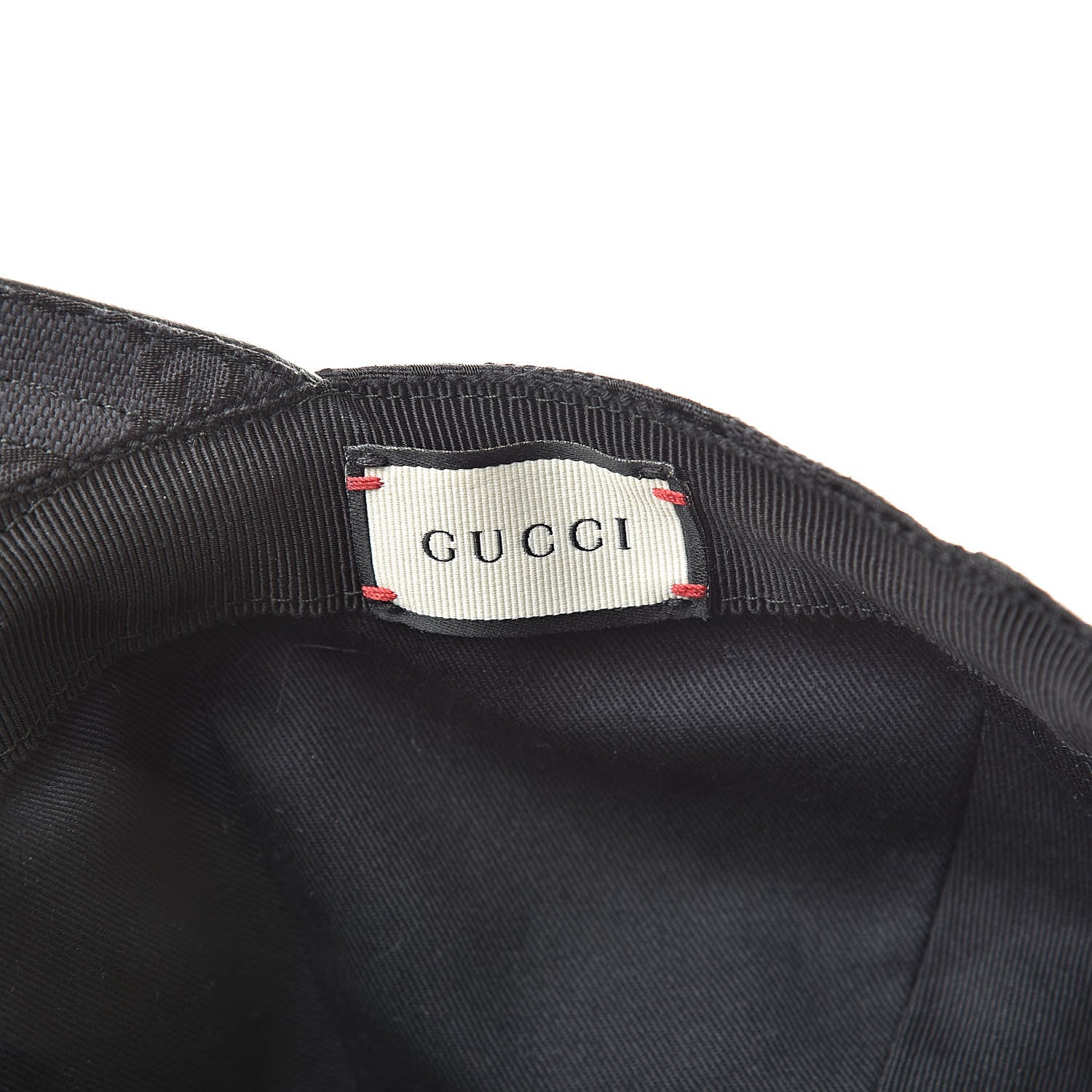 Gucci Monogram Web Baseball Hat M Black 6 of 7