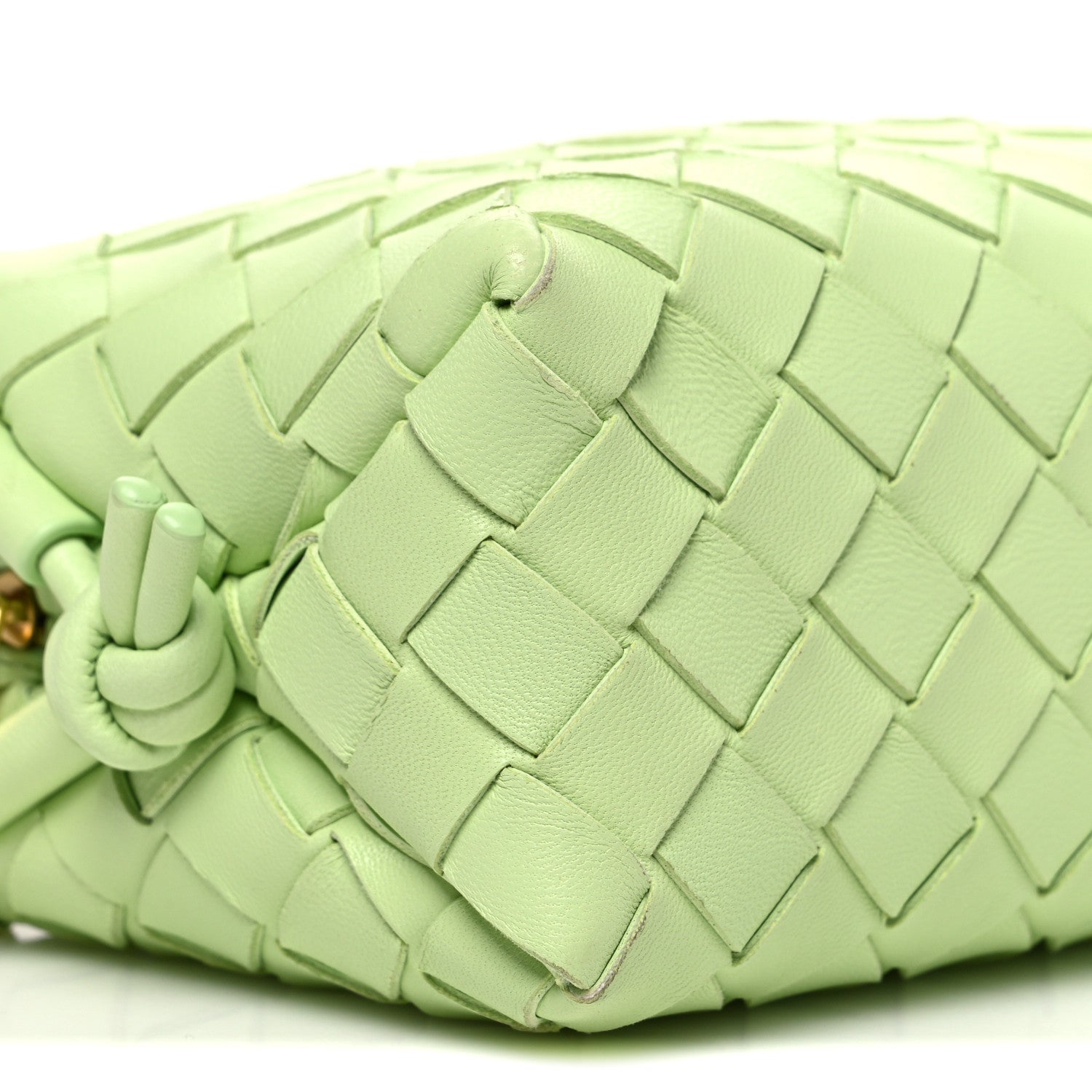 Bottega Veneta Nappa Intrecciato Mini Loop Camera Bag Fennel 7 of 8