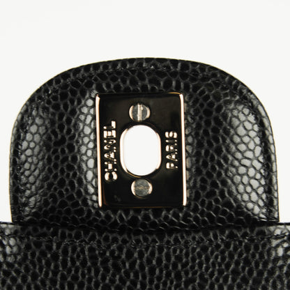 Chanel Caviar Quilted Small Double Flap Black 5 of 8