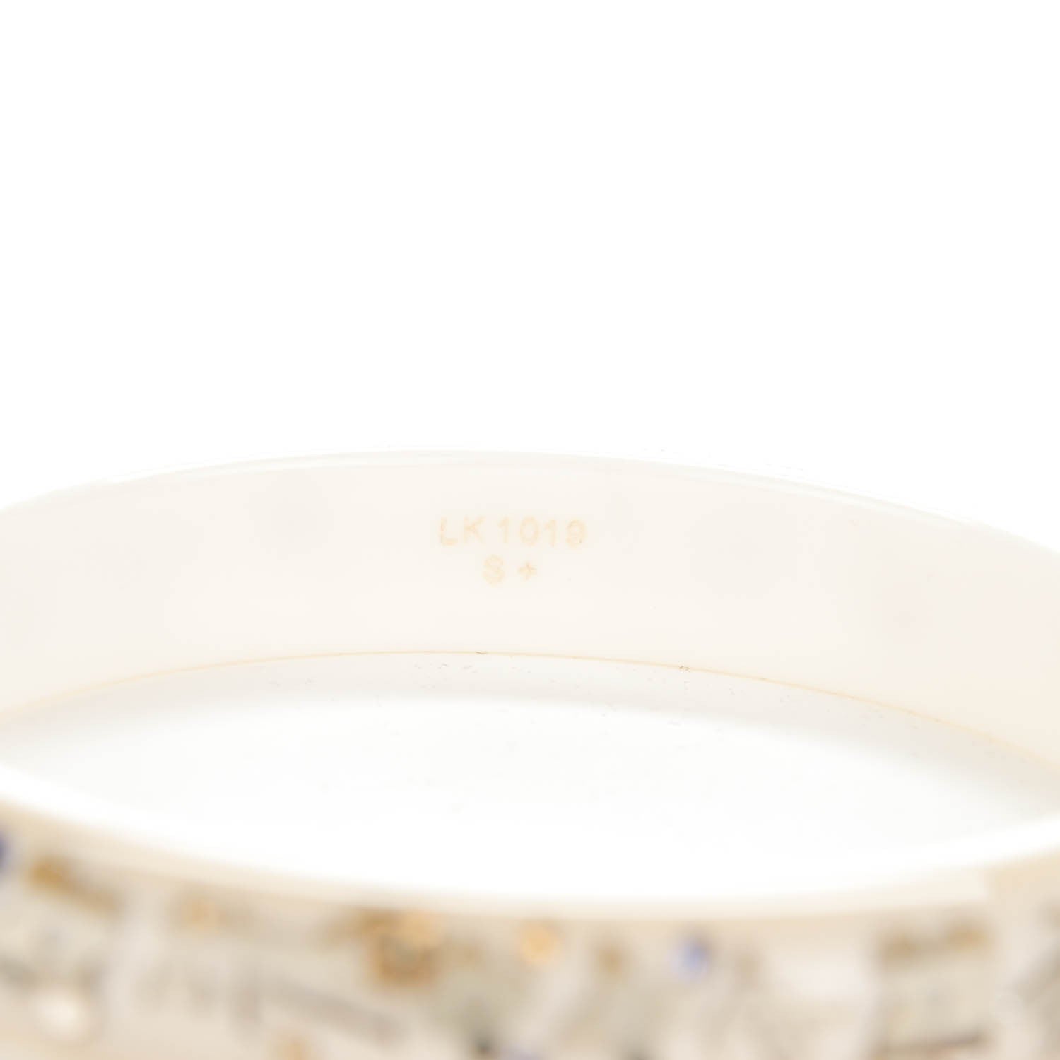 Louis Vuitton Resin Swarovski Small Inclusion Bracelet PM White 4 of 4