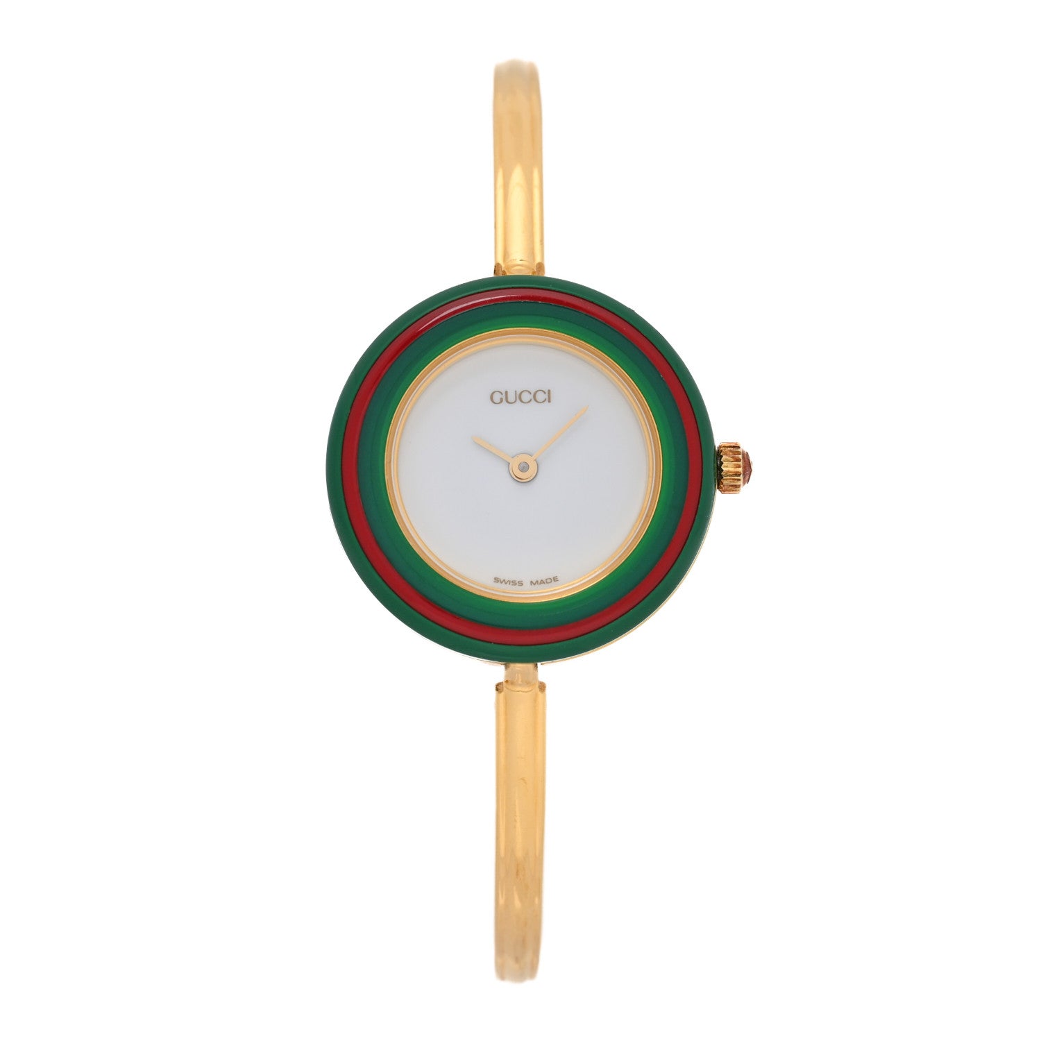 Gucci Stainless Steel 26mm Interchangeable Bezel Quartz Watch 1 of 5