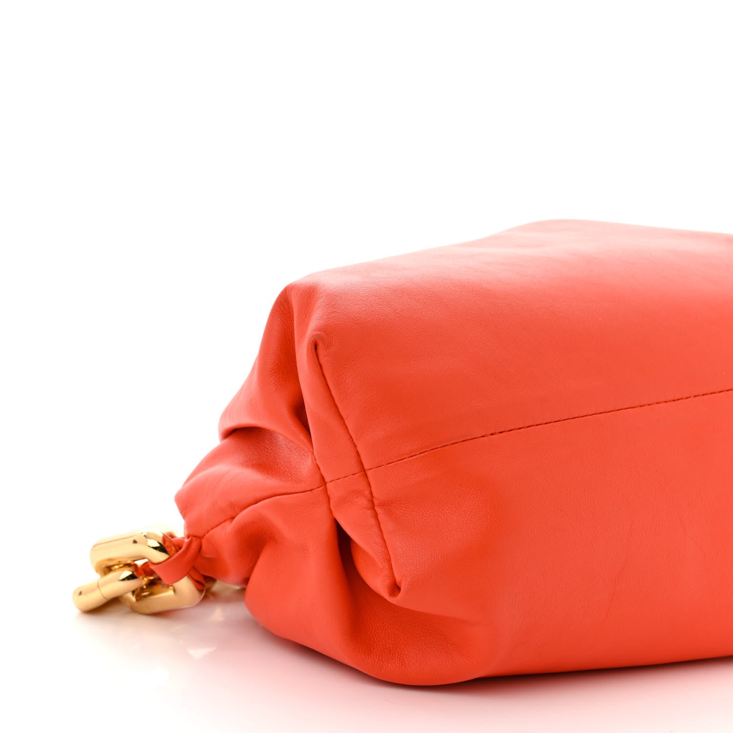 Bottega Veneta Calfskin The Pouch Chain Maple 9 of 10