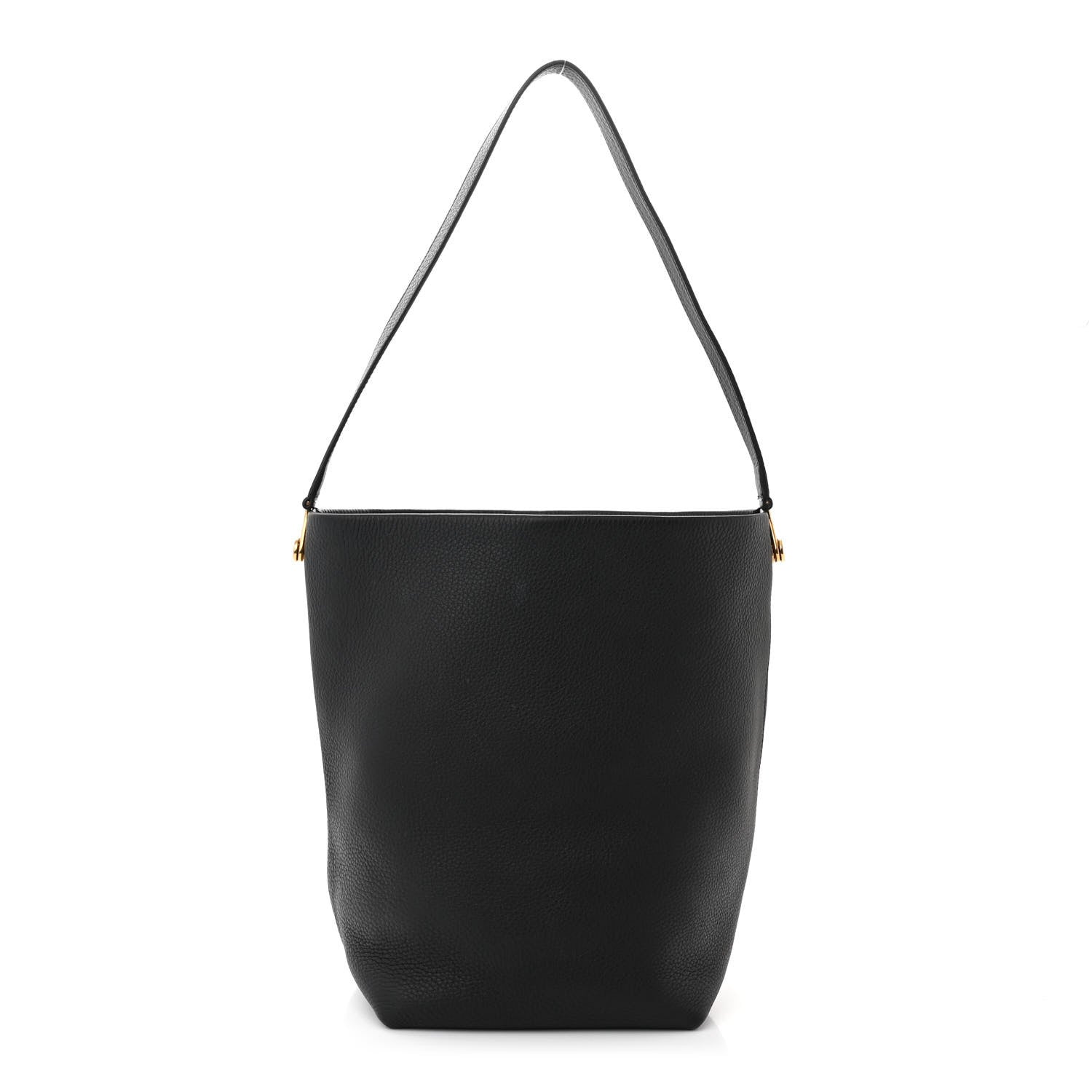 The Row Grained Calfskin Medium N/S Park Tote Black 1 of 10