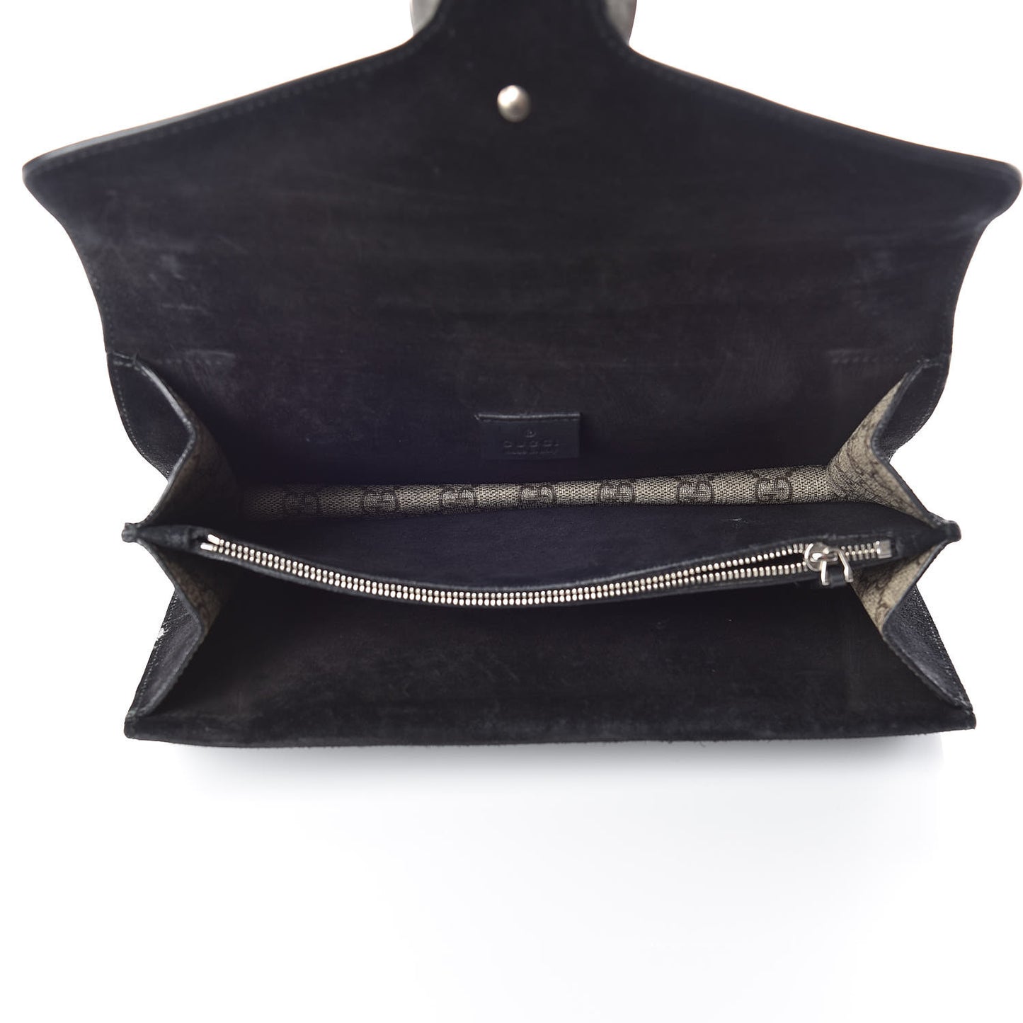 GG Supreme Monogram Small Dionysus Shoulder Bag Black