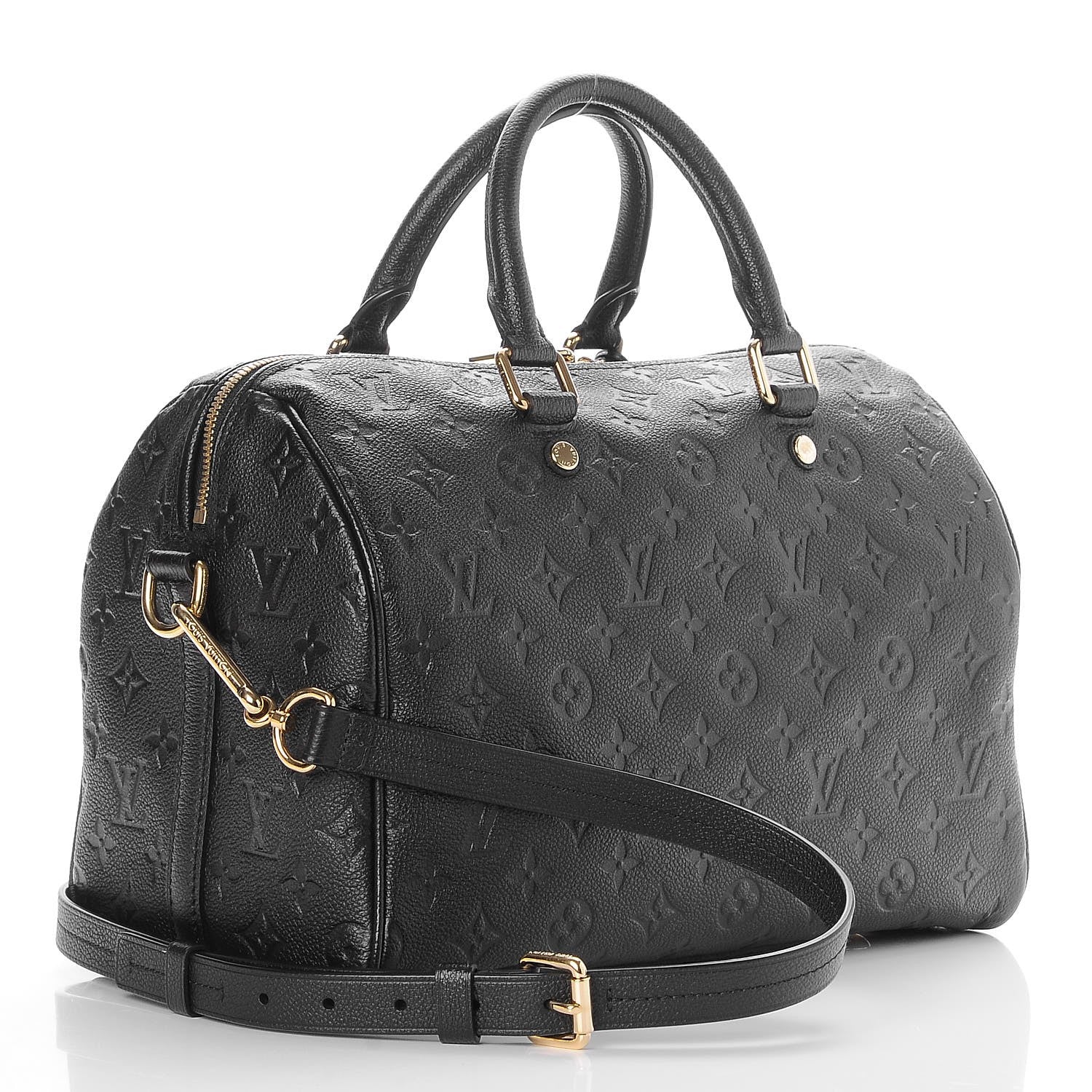 Louis Vuitton Empreinte Speedy Bandouliere 30 Black 4 of 8