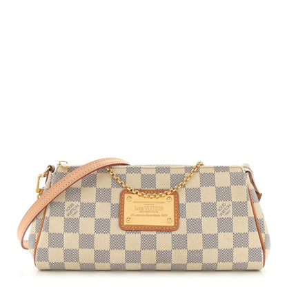 Louis Vuitton Damier Azur Eva Clutch 1 of 10