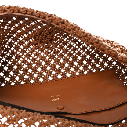 Fendi Crochet Baguette Caramello 9 of 18