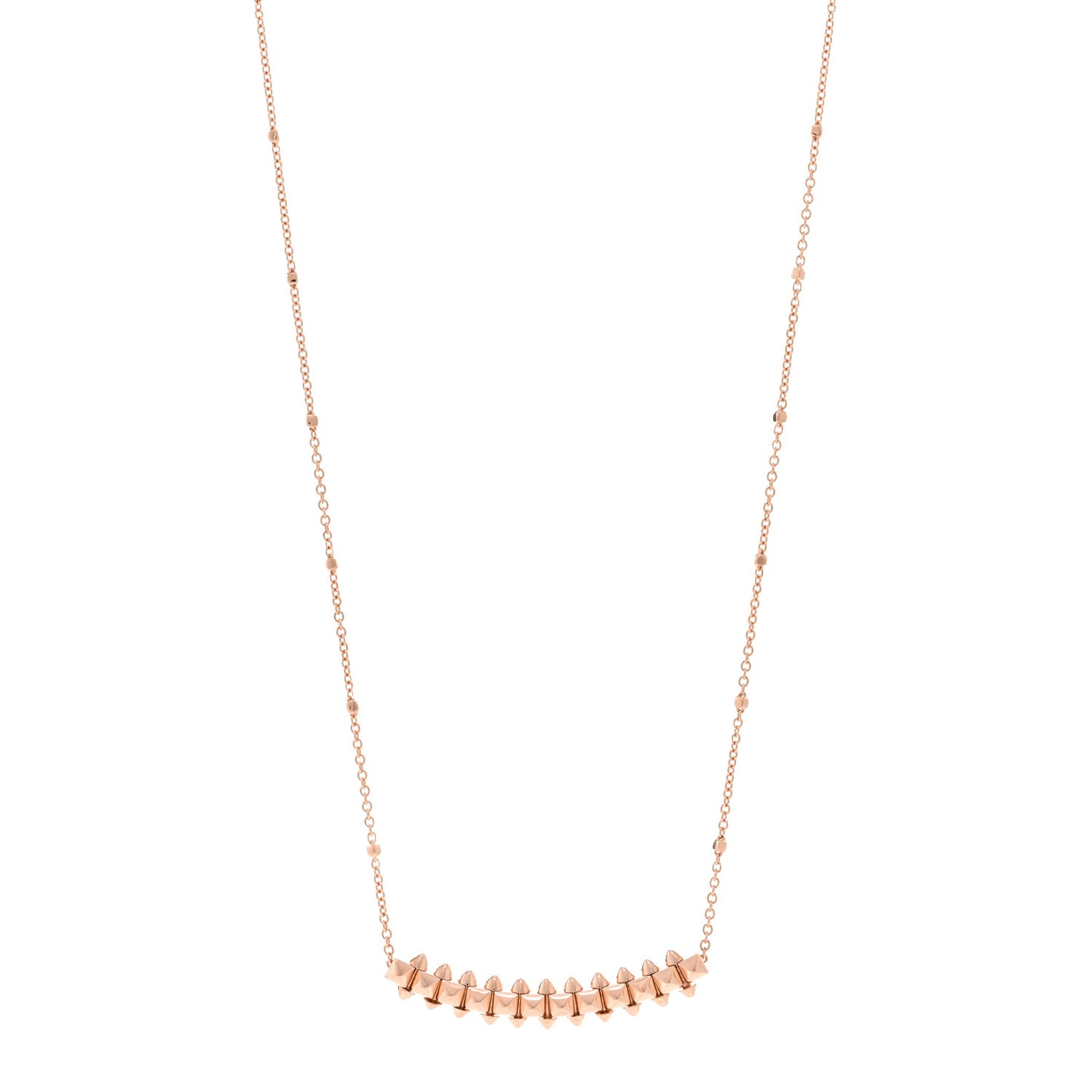 18K Pink Gold Medium Clash de Cartier Necklace