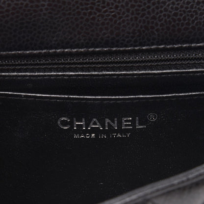 Chanel Caviar Quilted Mini Rectangular Flap Black 6 of 7