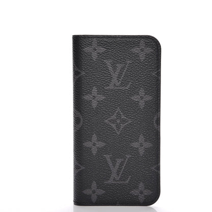 Louis Vuitton Monogram Eclipse iPhone 7 Folio Case 1 of 7