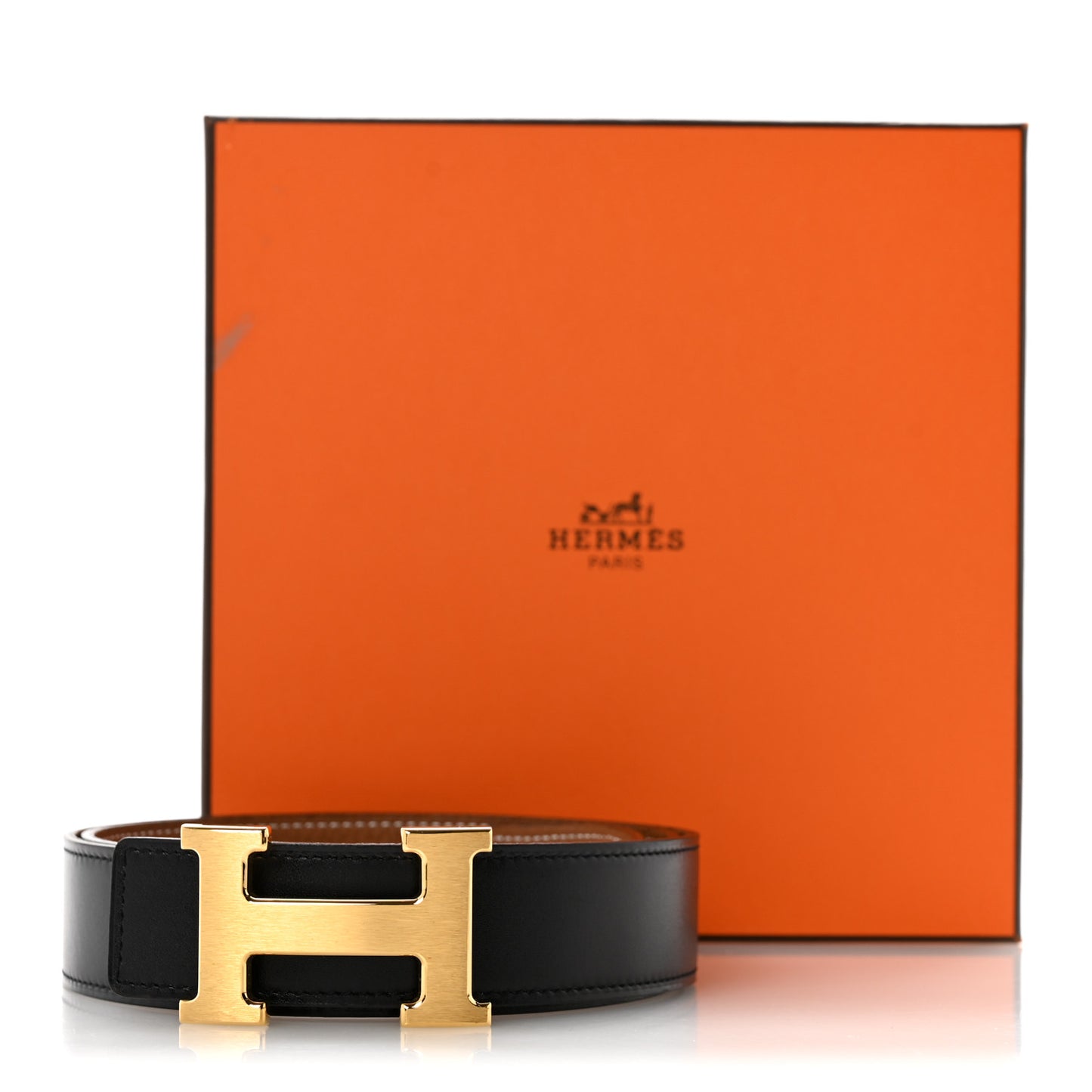 Box Togo 32mm Constance H Belt 90 36 Black Gold