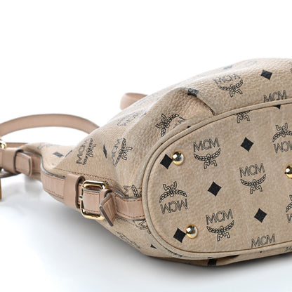 MCM Visetos Hobo Beige 15 of 16