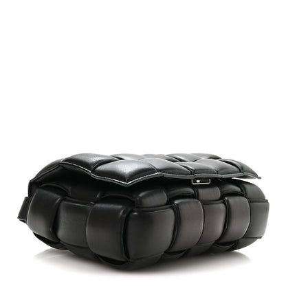 Bottega Veneta Nappa Maxi Intreccio Padded Cassette Crossbody Bag Black 4 of 10