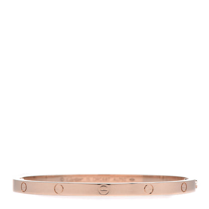 Cartier 18K Pink Gold Small LOVE Bracelet 15 1 of 6