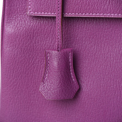 Hermes Chevre Mysore Horseshoe Kelly Retourne 28 Anemone Iris 36 of 42