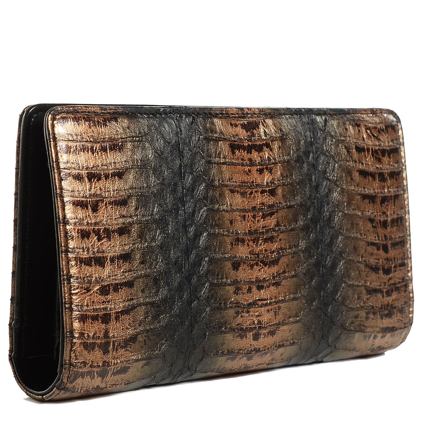 Python Yen Wallet Black Gold