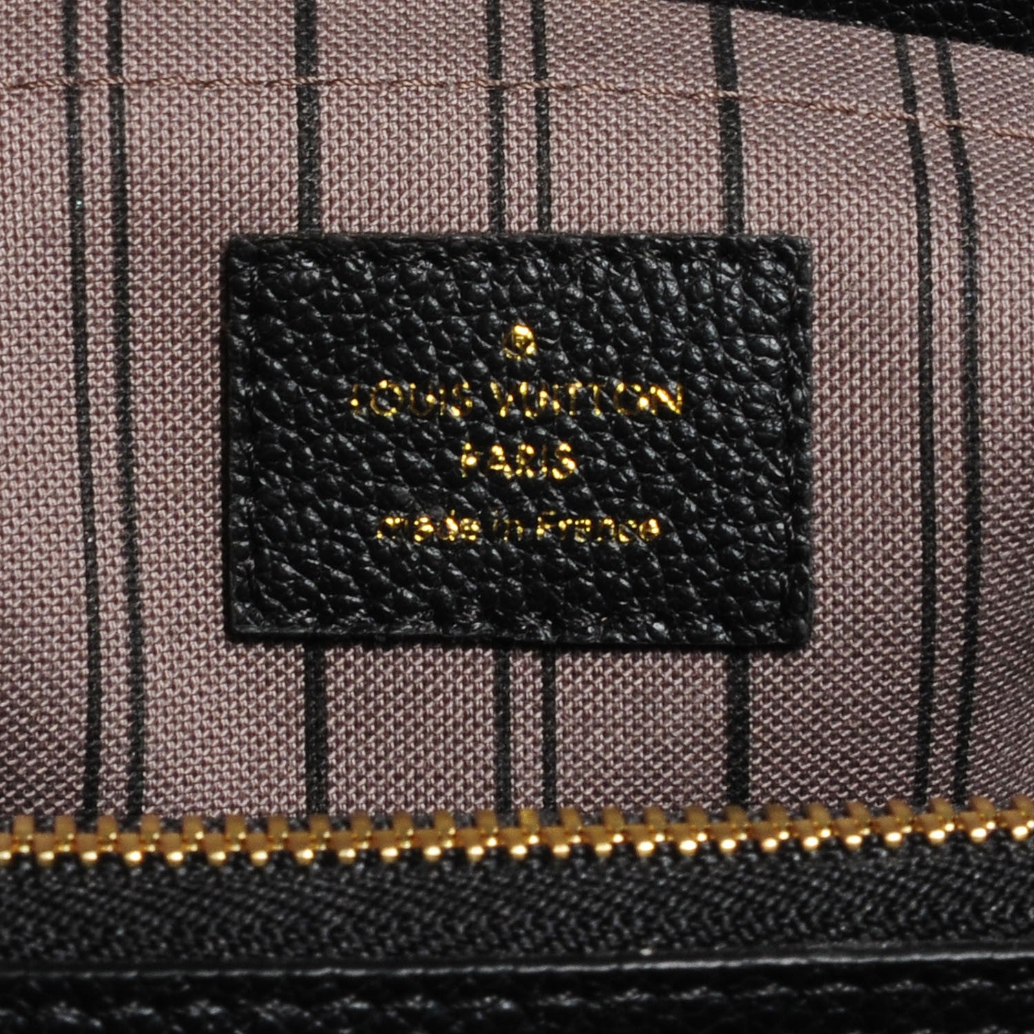 Louis Vuitton Empreinte Montaigne GM Black 6 of 7