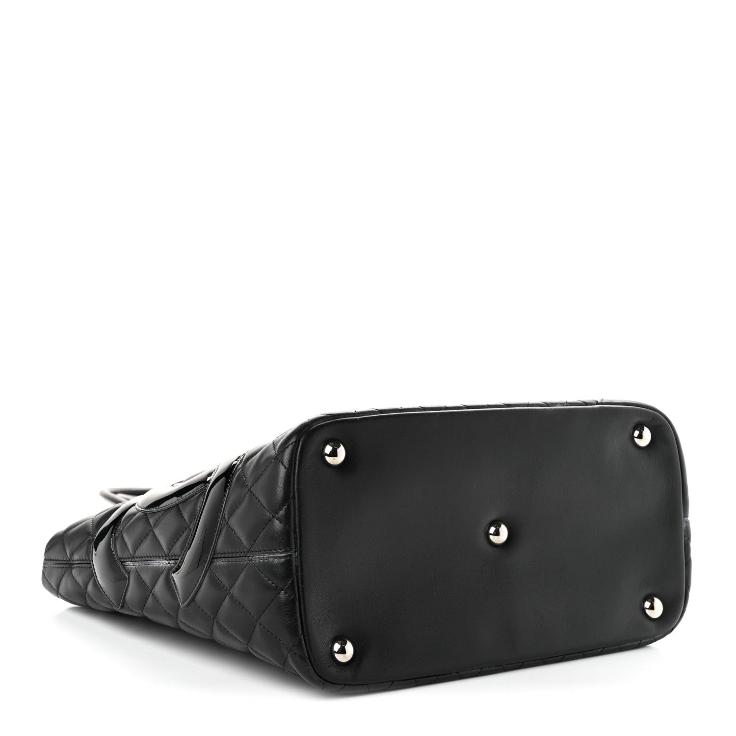 Chanel Calfskin Quilted Large Cambon Tote Black 4 of 11