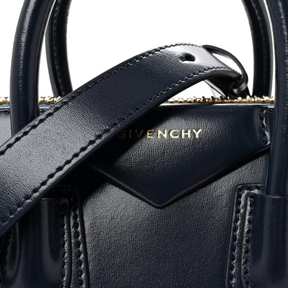 Givenchy Shiny Lord Calfskin Mini Antigona Navy 8 of 10