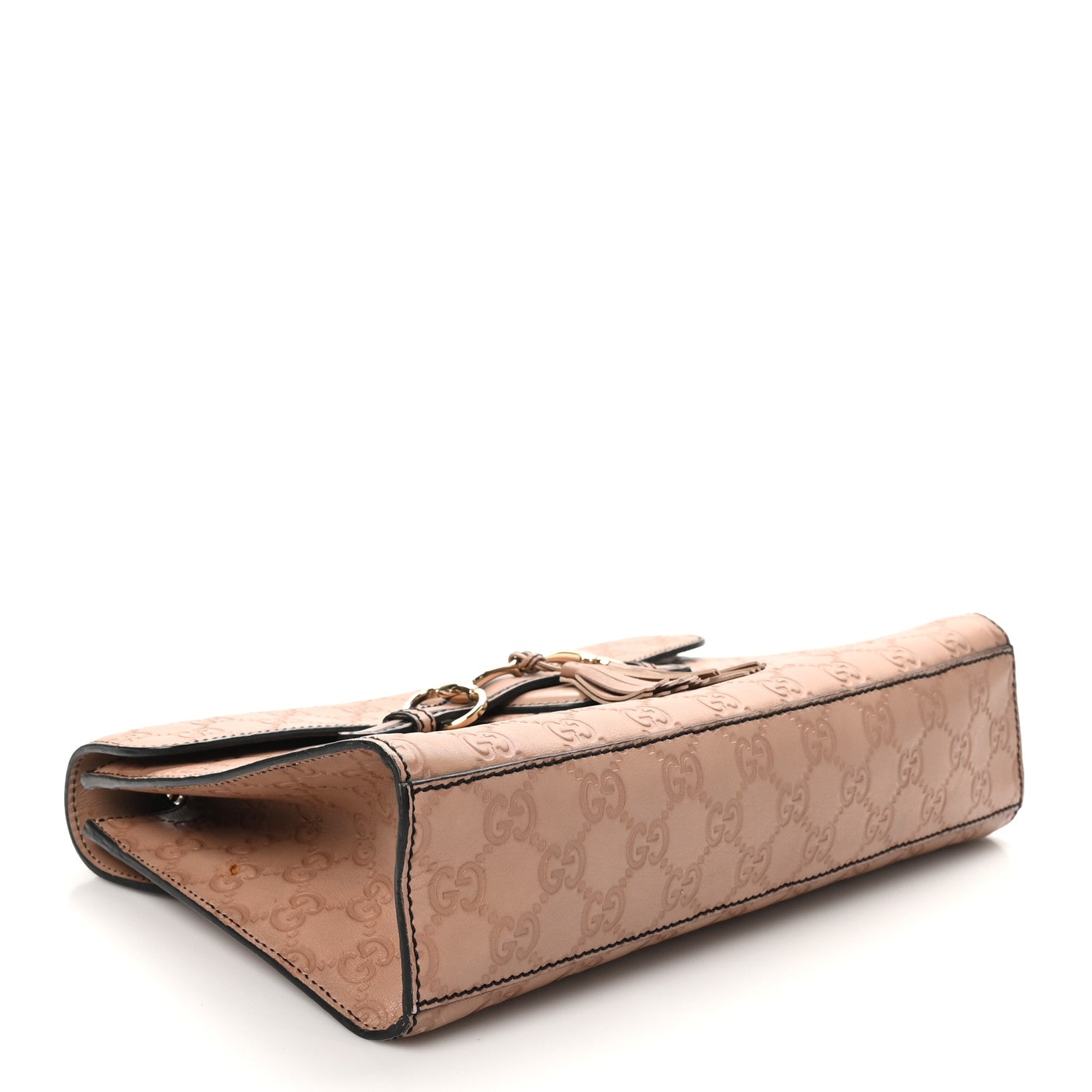 Gucci Guccissima Medium Emily Chain Shoulder Bag Camelia 4 of 10