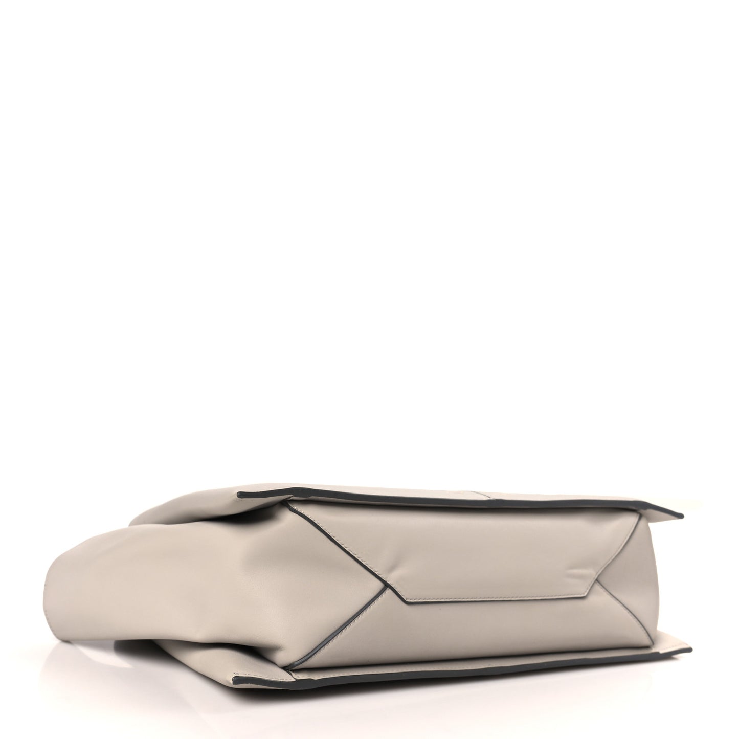 Baby Grained Calfskin Medium Tri-Fold Bag Powder