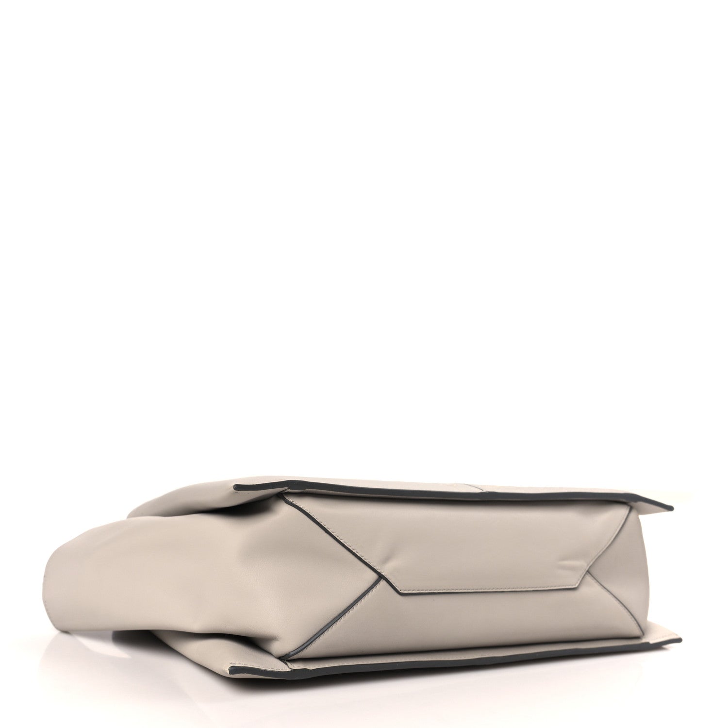 Celine Baby Grained Calfskin Medium Tri-Fold Bag Powder 4 of 10